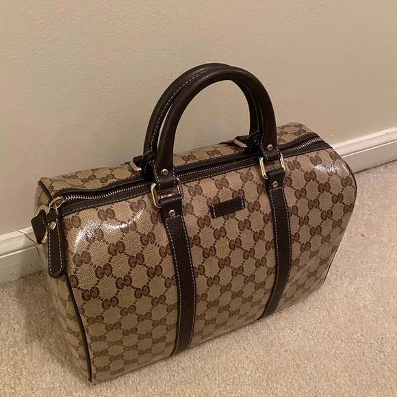 Gucci Boston bag shining material - Picture 3 of 5